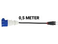 Prémiový adaptér SCHUKO - 16A CEE 3-kolík | 1 fáze | 16A | 3,6kW | 0,5m