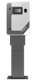 EVEMOVE 40 kW | CCS2 / CHAdeMO / 2x CCS (Wifi, LCD, RFID karty, 5m kabel), 100A, 150-1000V