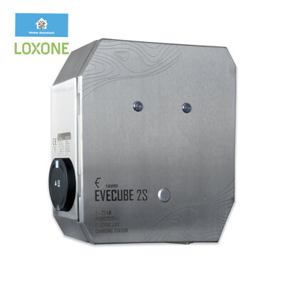 EVECUBE 2S - 2x22kW AC Ladestation (Smart WebServer + Verbrauchsmessung)