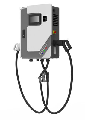 EVEMOVE 80 kW | 2x CCS (Wifi, LCD, RFID karty, 5m kabel), 200A, 150-1000V