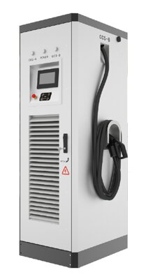 EVEMOVE II - 80D kW / 120D kW / 160D kW / 200D kW | 2x CCS2 + AC 22/44kW volitelně (Wifi, LCD, RFID karty, 5m kabel), 200A, 150-1000V