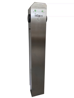  EVECUBE 2YV - 2x22kW sloupová nabíjecí stanice AC (OCPP 1.6 + mobilní aplikace / webový portál + RFID + měření spotřeby)