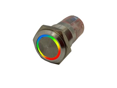 Antivandal tlačítko s RGB LED podsvícením 