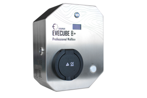 EVECUBE B+ 22kW AC nabíjecí stanice (offline + displej + přebytky FVE + RFID)