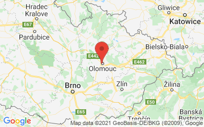 Google map: stupkova 18, olomouc 77900